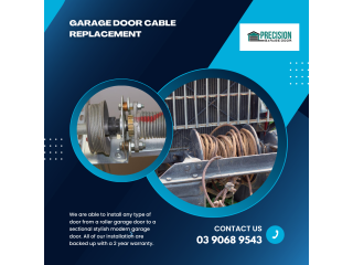 Replacing Garage Door Cables for Smooth Operation