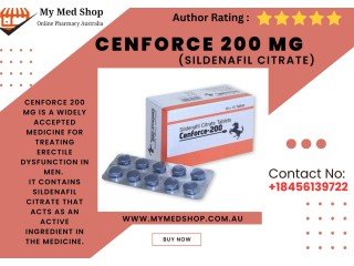 Buy Cenforce 200 Mg Tablets Online to Get Rid of Erectile Dysfunction