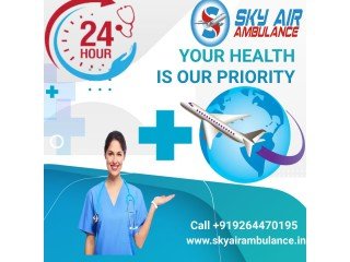 Sky Air Ambulance Service in Ranchi  Online Team Executive
