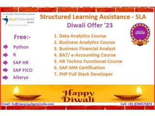 Best Data Analytics Training Course in Delhi, Loni, Diwali Offer '23, Free R, Python & Alteryx Certification with Free Demo Classes,