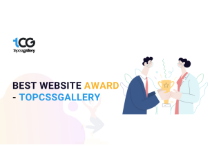 Best Website Award  TopCSSGallery