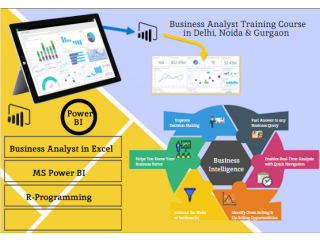 Business Analyst Course in Delhi by Microsoft, Online Business Analytics Certification in Delhi by Google,100% Job - SLA Consultants India,