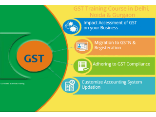 GST Training Course in Delhi, Gurgaon,Noida, "SLA Consultants" ITR, SAP Certification, BAT Institute,