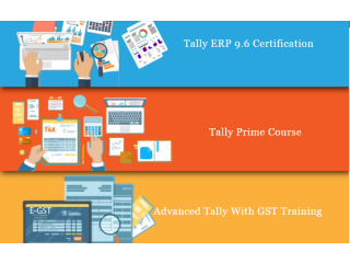 Tally Certification in Noida, Faridabad, SLA Accounting Institute, SAP FICO, ERP, Prime Training, GST Course,