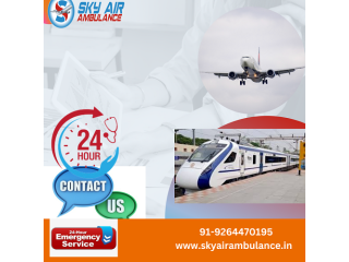 Get Advanced Life-Saving Care By Sky Train Ambulance Services In Guwahati
