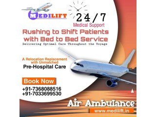 Get Immediate Patient Transfer by Medilift Air Ambulance in Bangalore