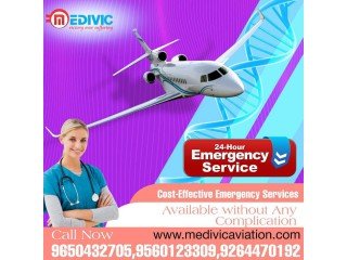 Receive Credible Emergency Air Ambulance in Ranchi by Medivic