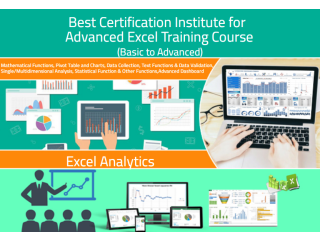 Excel Training Course in Delhi.110012 . Best Online Live Advanced Excel Training in Dehradun by IIT Faculty , [ 100% Job in MNC]