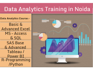 Data Analytics Training Course, 100% Job, Salary upto 6.8 LPA, SLA Data Science Certification, Noida, Mamura,