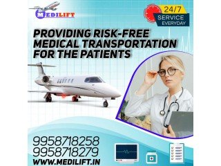 Unwell Patient shifting from Mumbai by Medilift Air Ambulance