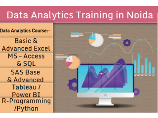 Data Analytics Training in Noida, SLA Analytics Institute, Power BI, Python, Tableau Certification Course,