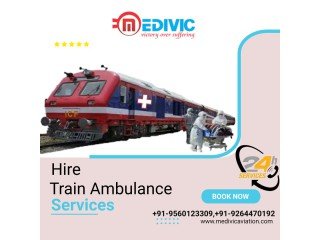 Utilize Top-Grade Train Ambulance Service in Ranchi by Medivic