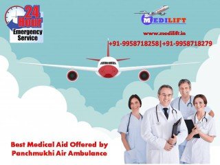 Instantly Transfer the Patient from Ranchi by Medilift Air Ambulance