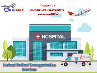 Get Admiringly Safe Air Ambulance Service in Ranchi at Low Budget
