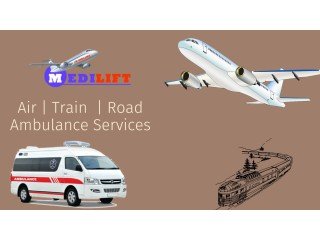 Obtain Medilift Train Ambulance Service in Ranchi for Trouble-Free Patient Rescue