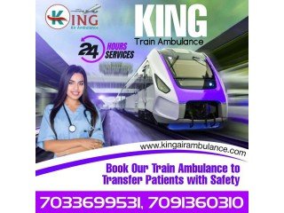 Get Careful Patient Transfer King Train Ambulance Services in Ranchi