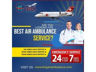 Pick Cheap and Safe Air Ambulance Service in Kolkata by King