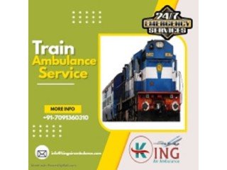 Get Excellent Patient Relocation King Train Ambulance Services in Ranchi