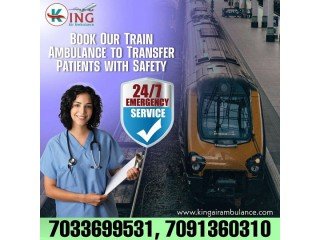 Take Medical Facility Train Ambulance Service in Kolkata at an Affordable Cost