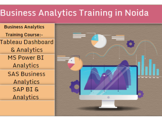 Business Analytics Online Courses - Delhi, Noida Ghaziabad "SLA Consultants Noida"