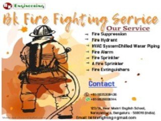 Get The Top Fire Fighting Services in Himachal Pradesh by BK Engineering