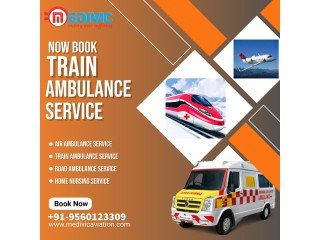 Hire ICU Enable Train Ambulance in Guwahati by Medivic at a Low-Cost