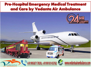 Get The Best Air Ambulance Service in Vellore with Fully ICU Setup by Vedanta