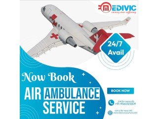 Grab Medivic Air Ambulance from Ranchi with Hi-tech Medical Tools