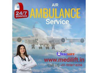 Hire the Incomparable Commercial Air Ambulance Service in Bangalore via Medilift for Shifting