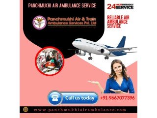 Hire Air Ambulance Service in Gaya with a Fully Advanced Medical Team by Panchmukhi