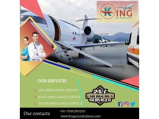 Utilize King Air Ambulance Service in Hyderabad with Full Medical Support