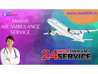 Select Medilift Air Ambulance Services in Raipur for Comfortable Patient Evacuation