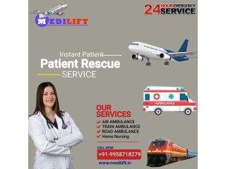 Book Medilift Air Ambulance in Ranchi for the Easy Medical Shifting Right Cost