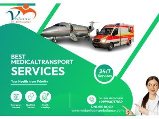 Vedanta Air Ambulance Service in Vellore with Critical Patient Shifting Facilities