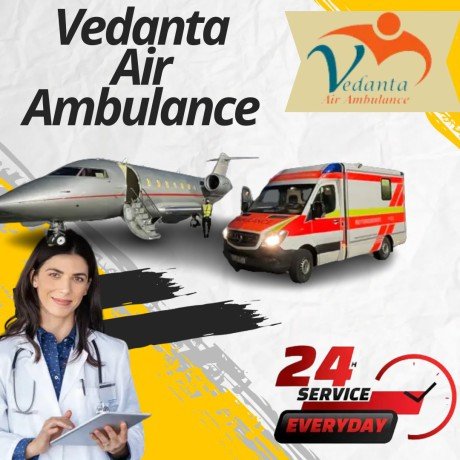 vedanta-air-ambulance-service-in-coimbatore-with-all-emergency-medical-tools-big-0