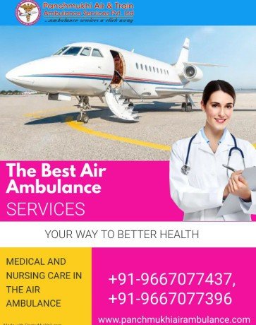 take-on-rent-air-ambulance-service-in-ranchi-with-fully-advanced-medical-unit-by-panchmukhi-big-0