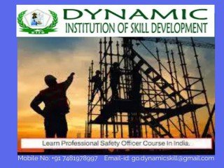 Learn The Best Industrial Safety Management Course in Patna by DISD