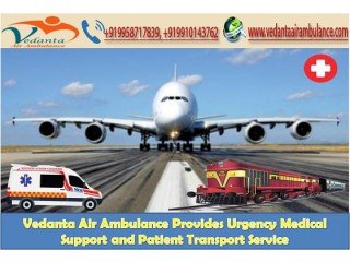 Get The Best Air Ambulance Service in Kharagpur by Vedanta