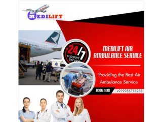 24 Hours Avail Air ambulance in Kolkata for ICU Patient Relocation via Medilift