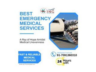Hire Finest ICU Support Air Ambulance Service in Vellore by King
