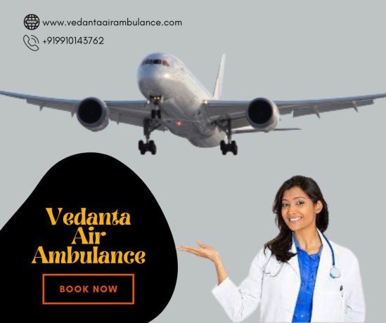 hire-vedanta-air-ambulance-from-kolkata-with-a-highly-qualified-medical-team-big-0