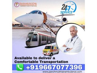 Utilize Air and Train Ambulance from Delhi with Life-Saving Medical Services