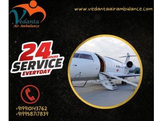 Utilize Vedanta Air Ambulance from Patna with a Suitable Medical Setup