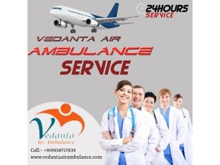 Vedanta Air Ambulance Service in Rewa with High-Class Medical Facilities