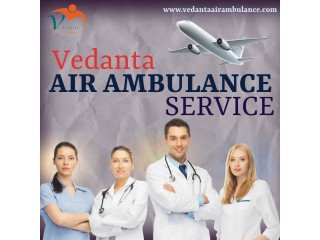 Vedanta Air Ambulance Service in Shimla with the Better Medical Facilities