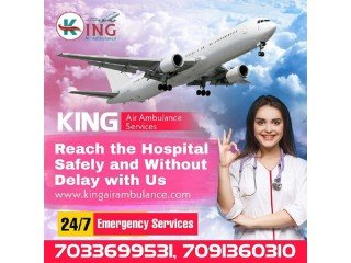 Select Trusted and Low-fare Air Ambulance Service in Kolkata by King