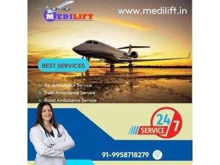 Gain Air Ambulance in Bagdogra by Medilift with Highly-Expert Medical Team