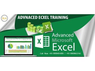 Advanced Excel Certification in Delhi, Noida, Ghaziabad, by SLA Institute, Best Feb'23 Offer 100% Job, Free Demo Classes,