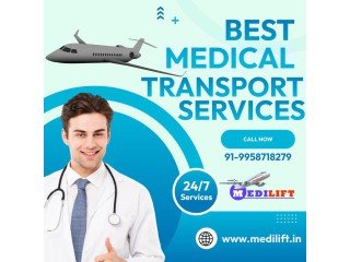 Get the Best Air Ambulance Service Provider in Raipur by Medilift