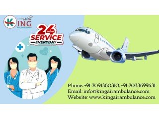 The Best Medium of Patient Shifting by King Air Ambulance from Raipur to Bangalore